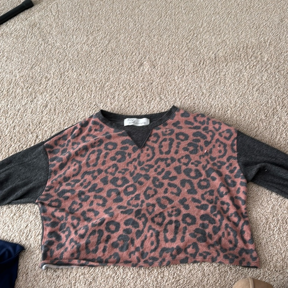 Vintage Havana animal print long sleeve
